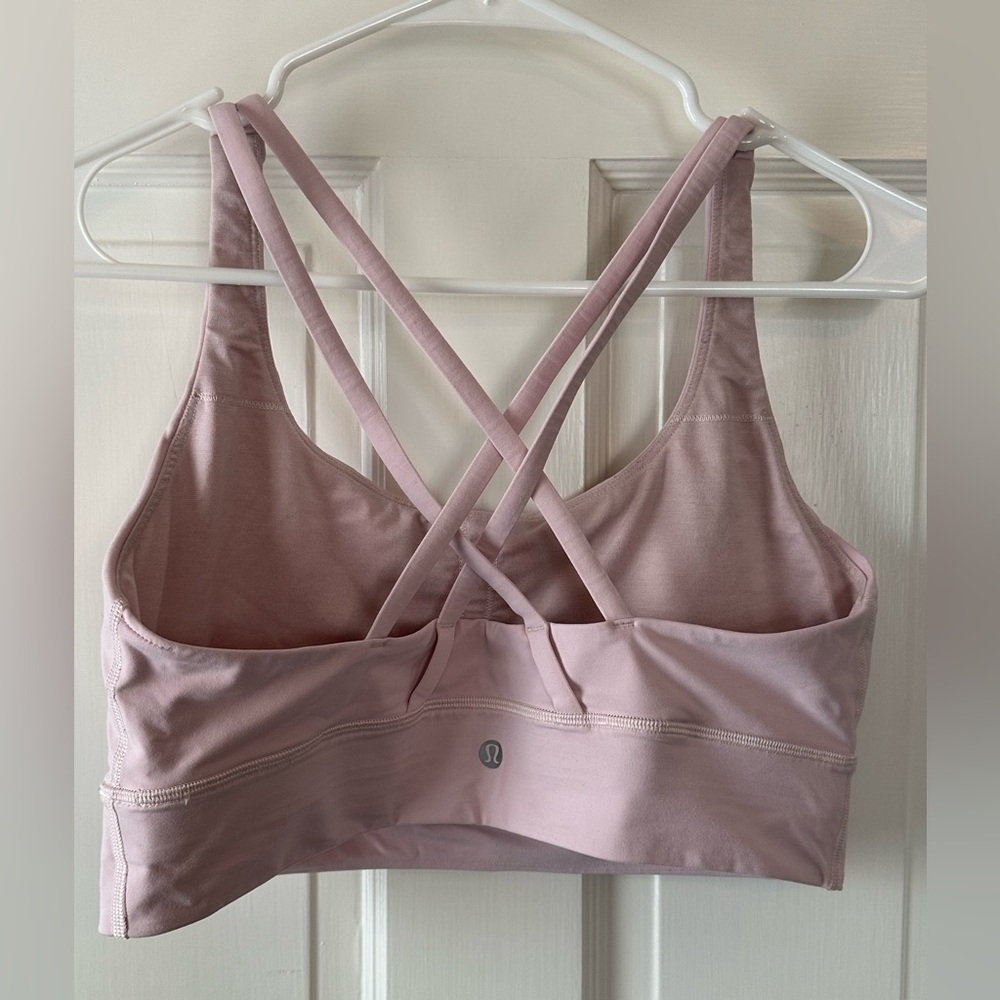 Lululemon Women's Pink Sports Bra - Picture 3 of 7